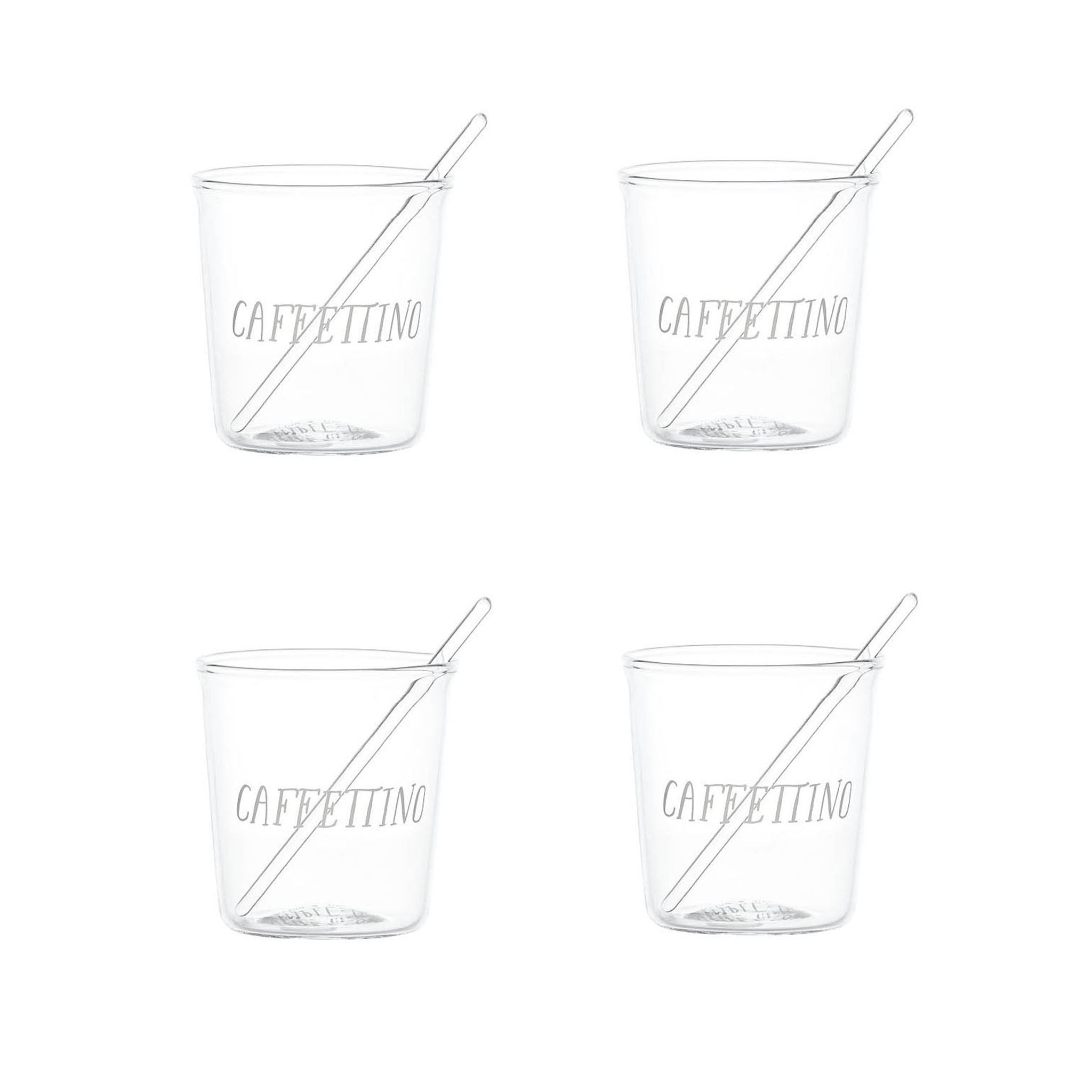 Set 4 bicchierini espresso Il caffettino Simple Day - immagine 2