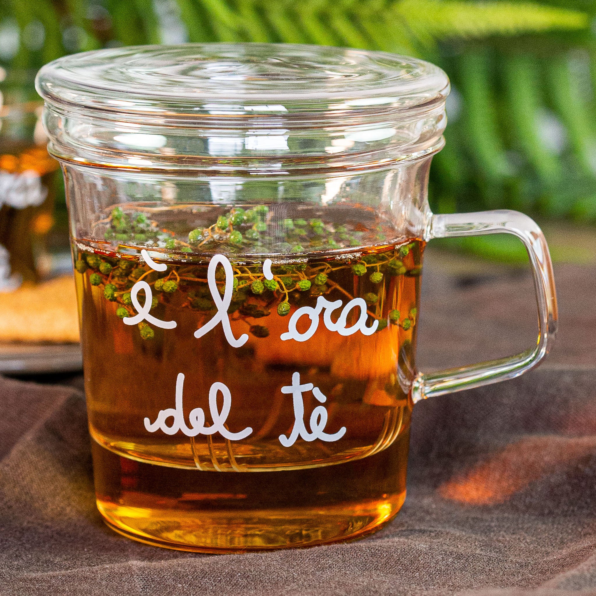 Mug con Infusore E' l'Ora Del Tè Simple Day