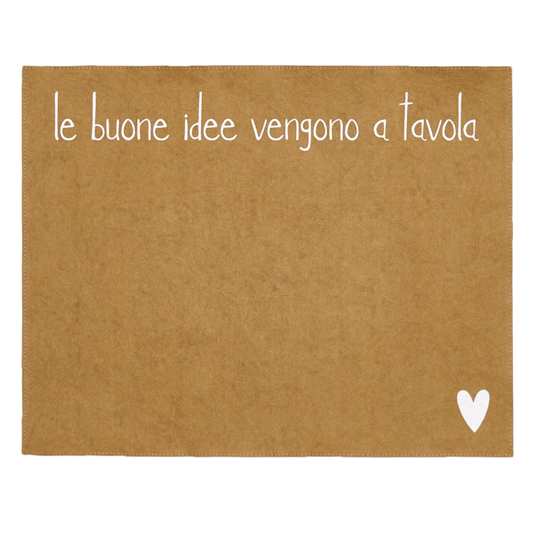 Tovaglietta Le buone idee vengono a tavola Simple Day - immagine 2