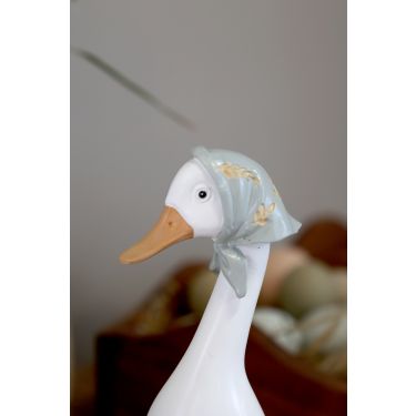 Set 2 oche con sciarpa e cappello Chic Antique bianche - immagine 7
