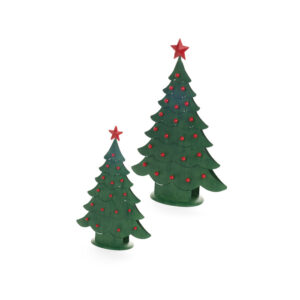 Set 2 alberi di Natale Nuvole di Stoffa