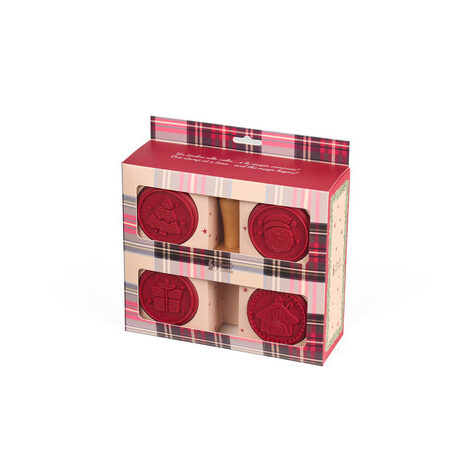 Set 5 timbri con manico Vintage Toys Nuvole di Stoffa