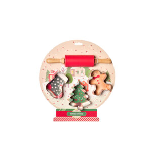 Set mattarello con stampini Delicious Christmas Nuvole di Stoffa