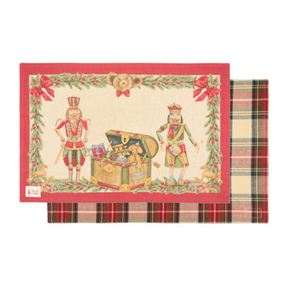 Tovaglietta americana Vintage Toys assortita Nuvole di Stoffa