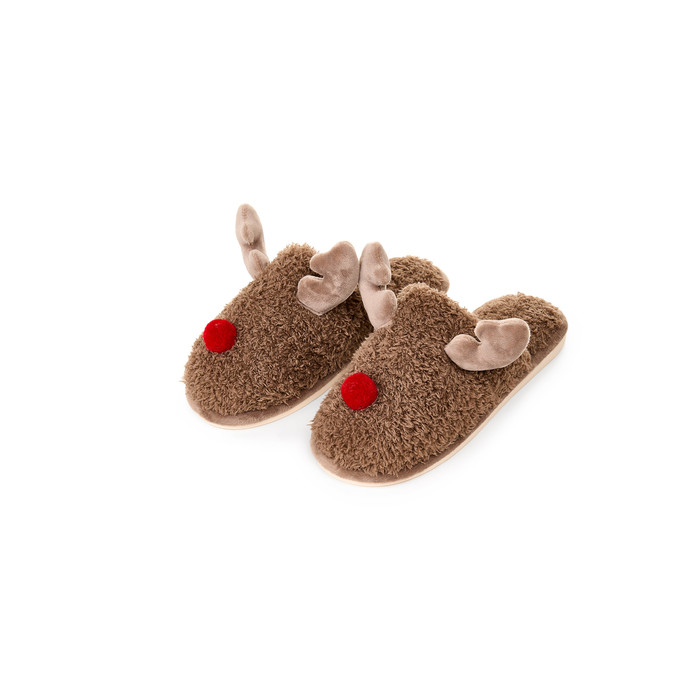 Ciabatte renna beige Nuvole di Stoffa