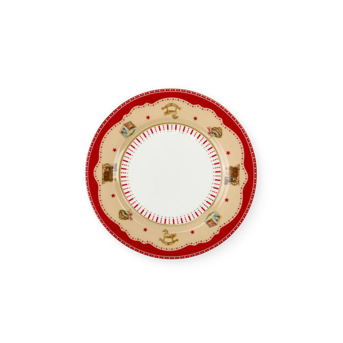 Piatto dolce/frutta Vintage Toys Nuvole di Stoffa