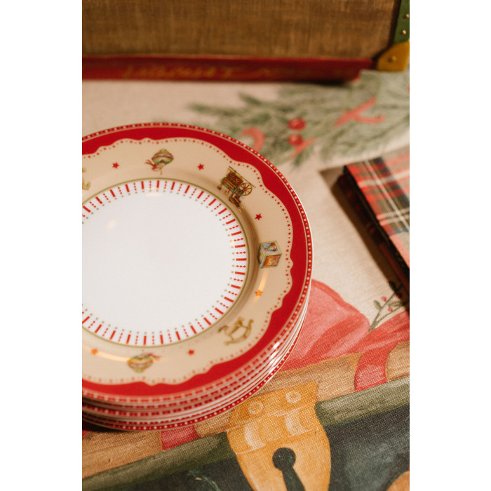 Piatto dolce/frutta Vintage Toys Nuvole di Stoffa - immagine 2