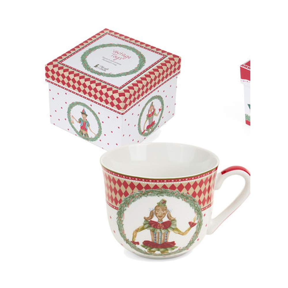 Tazza Vintage Toys assortita Nuvole di Stoffa
