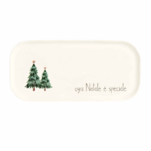 Piatto vassoio 31.8x15cm ogni natale e' speciale - Simple Day