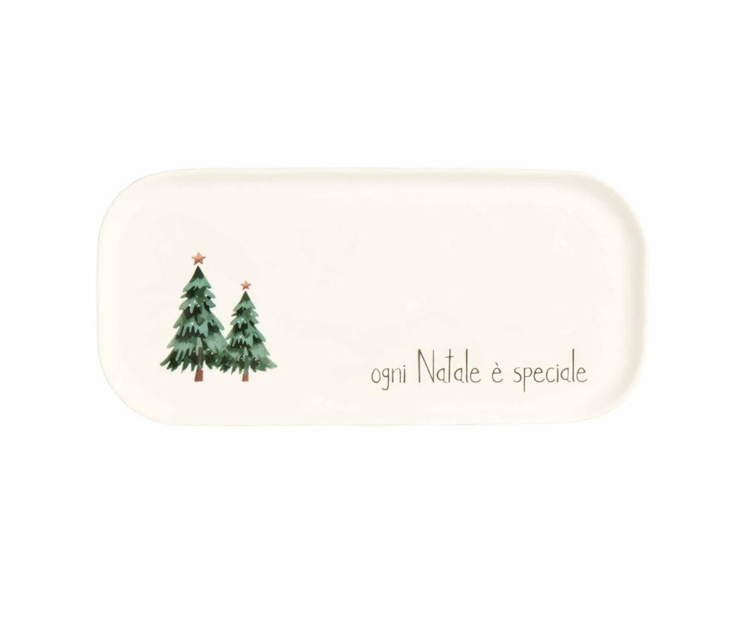 Piatto vassoio 31.8x15cm ogni natale e' speciale - Simple Day