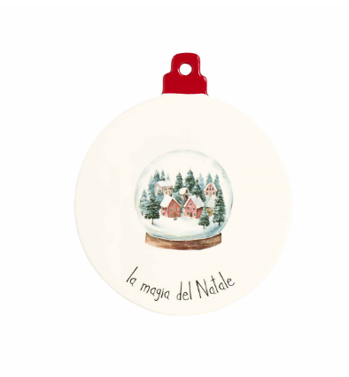 Sottopentola palla la magia del natale 20x23.5cm - Simple Day