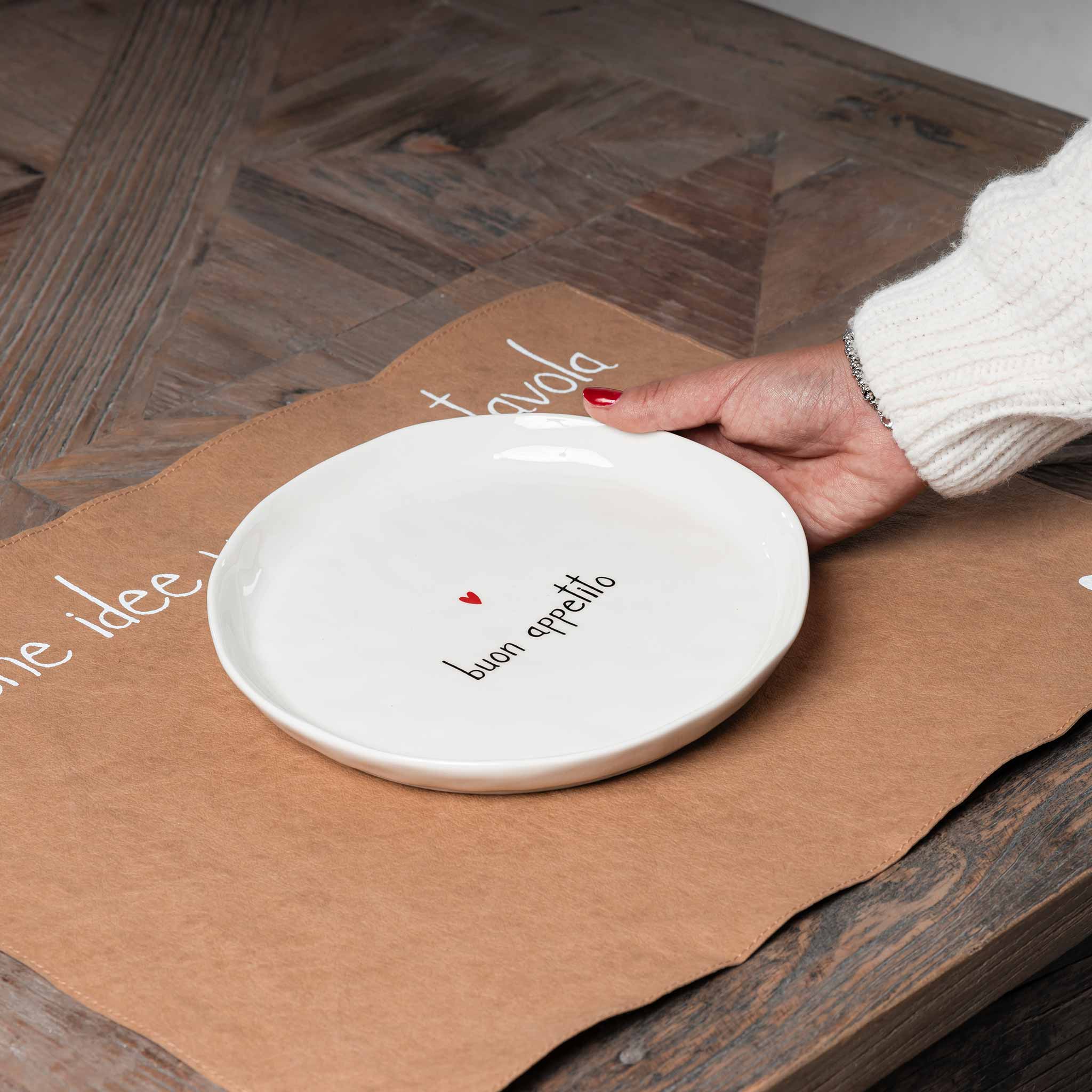 Set 2 Piatti da dessert Buon appetito Simple Day