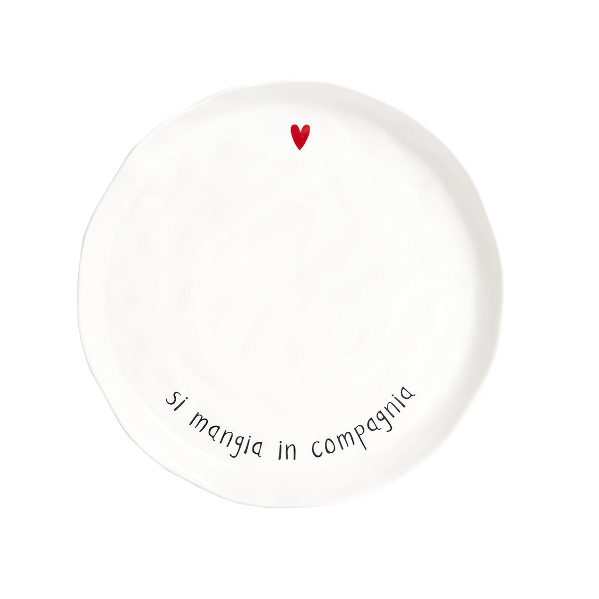 Set 2 Piatti piani Si mangia in compagnia Simple Day - immagine 3