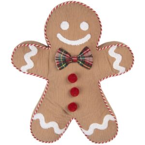 Cuscino imbottito marrone e beige 35 × 40 × 4 cm Clayre & Eef