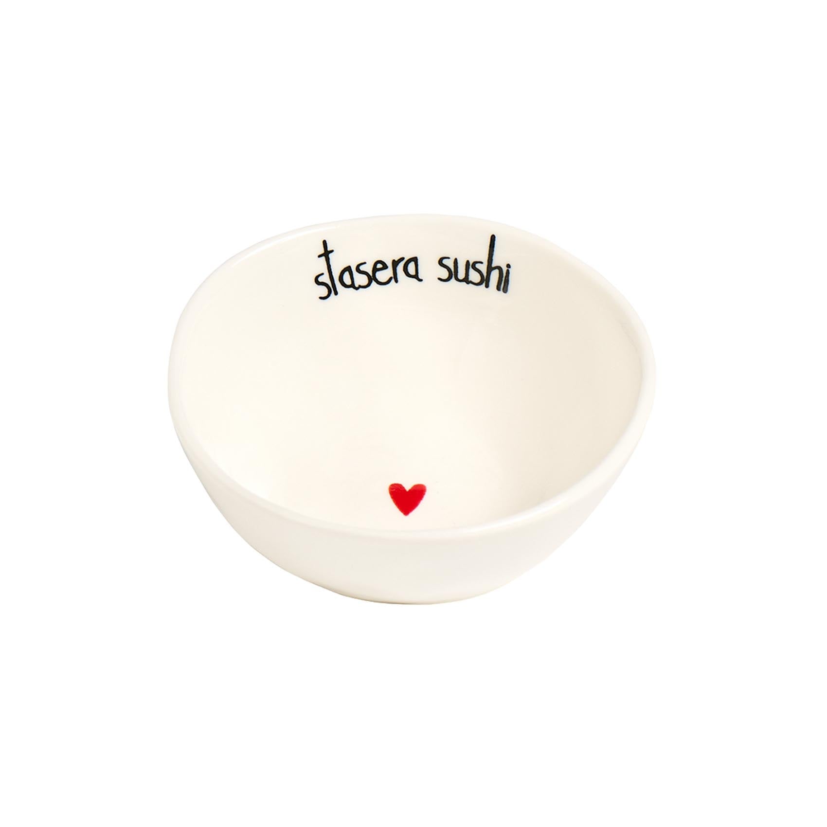 Set 4 Coppette in gres Stasera sushi Simple Day - immagine 3
